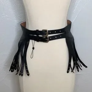 BCBGMaxAzria | Accessories | Bcbgmaxazria Studs Fringes Wide  display picture 3